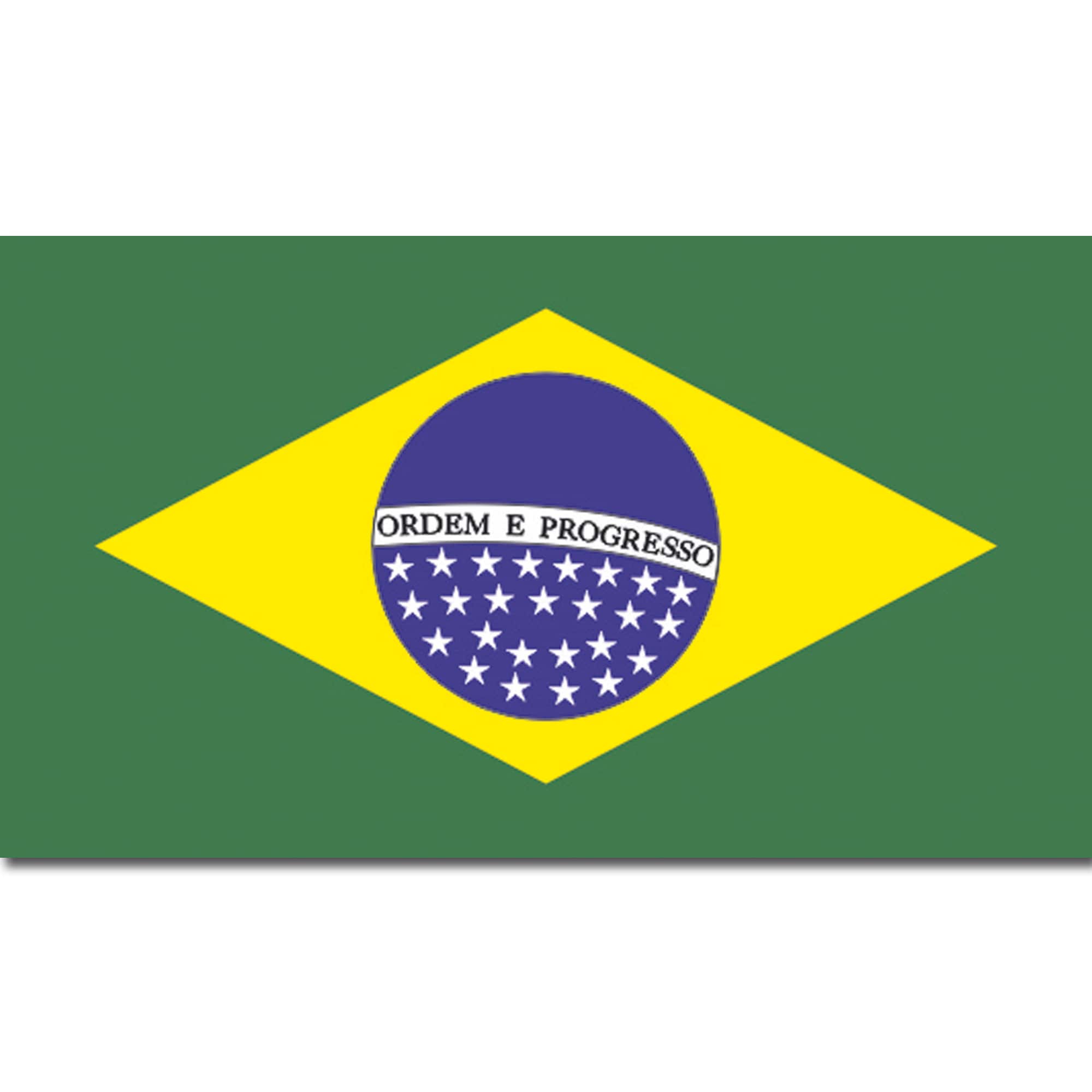 Bandiera Brasile poliestere leggero
